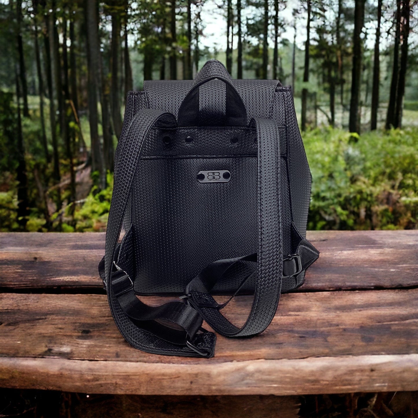 The Mayfield Backpack- Black Trex Vinyl