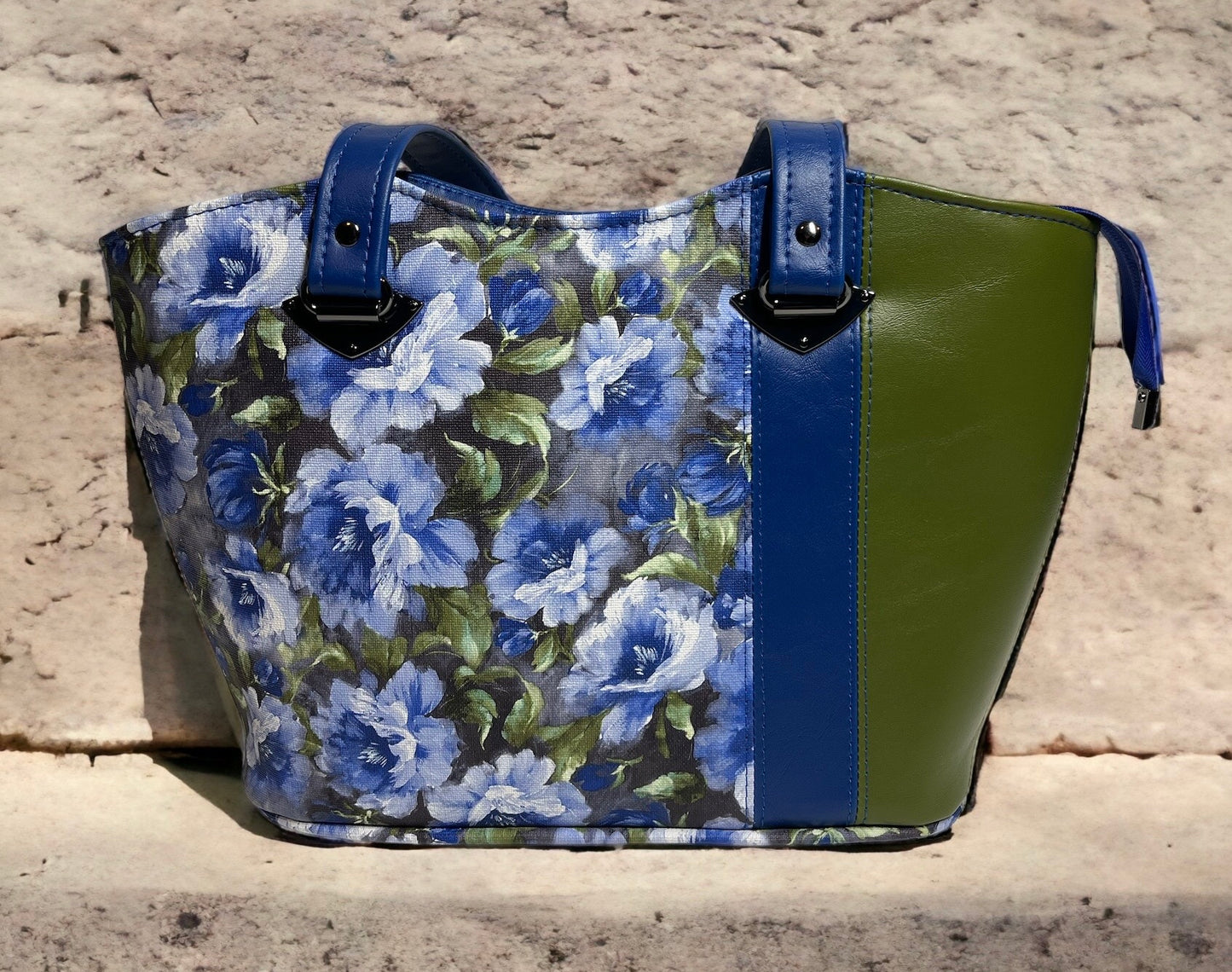 Gaviota Bag - Blue & Green