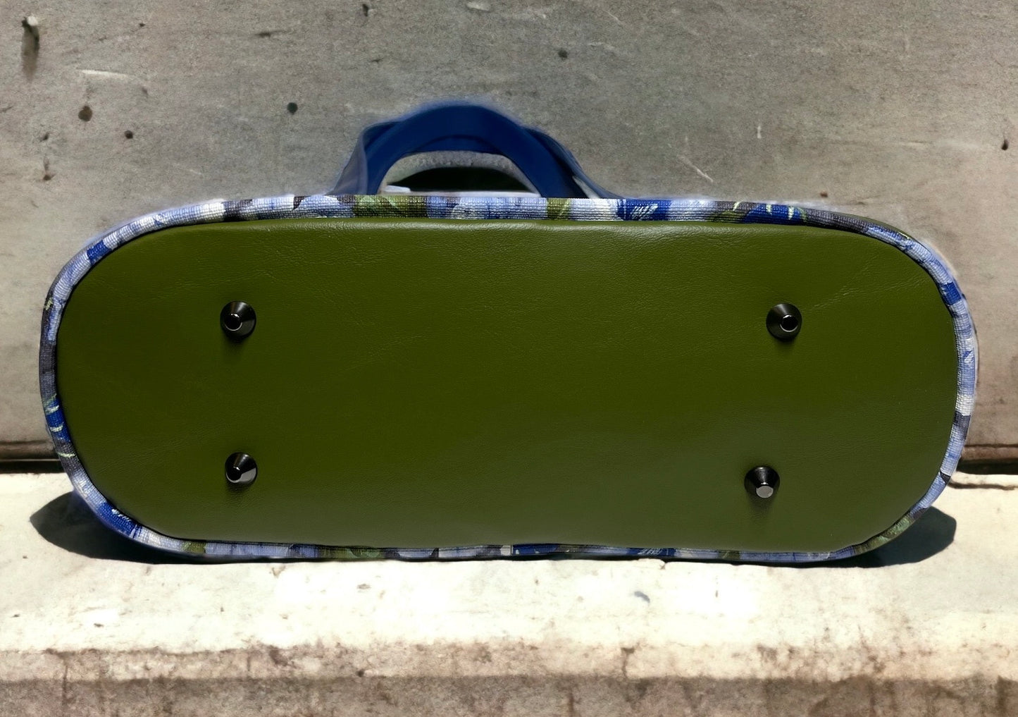 Gaviota Bag - Blue & Green