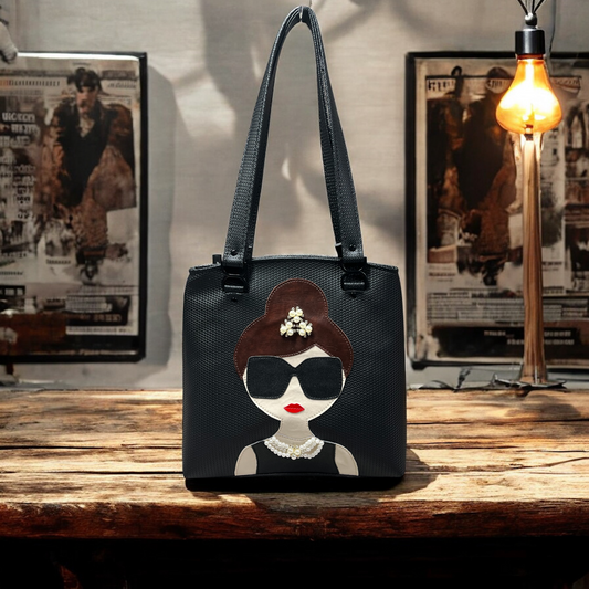 Black “Breakfast at Tiffany’s" Handbag