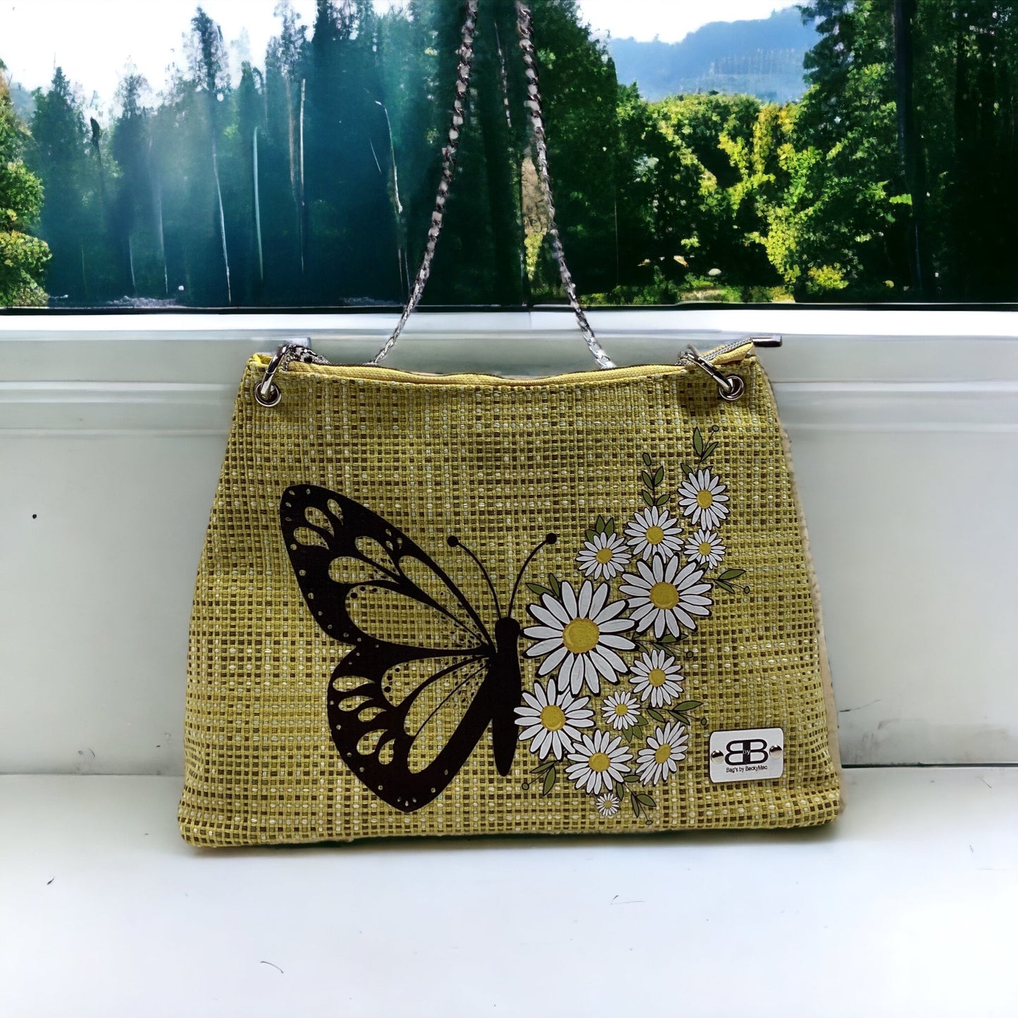 The Camelia Bag - The Butterfly -n- Daisy Bag