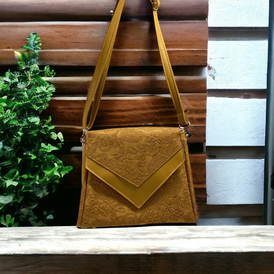 The Belen Bag-Golden Crust Crossbody