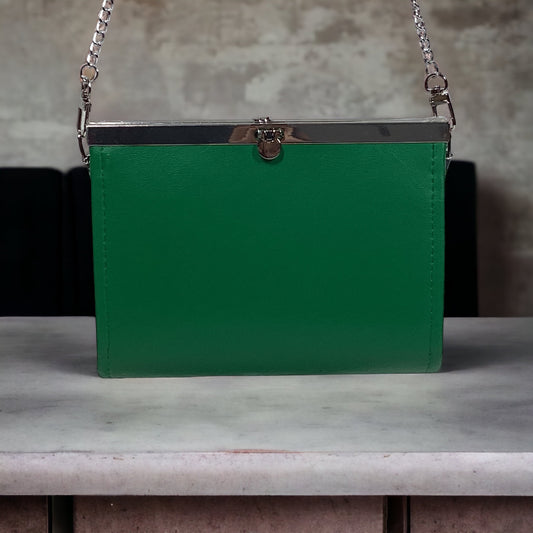 The Ashley Clutch/Wallet in green